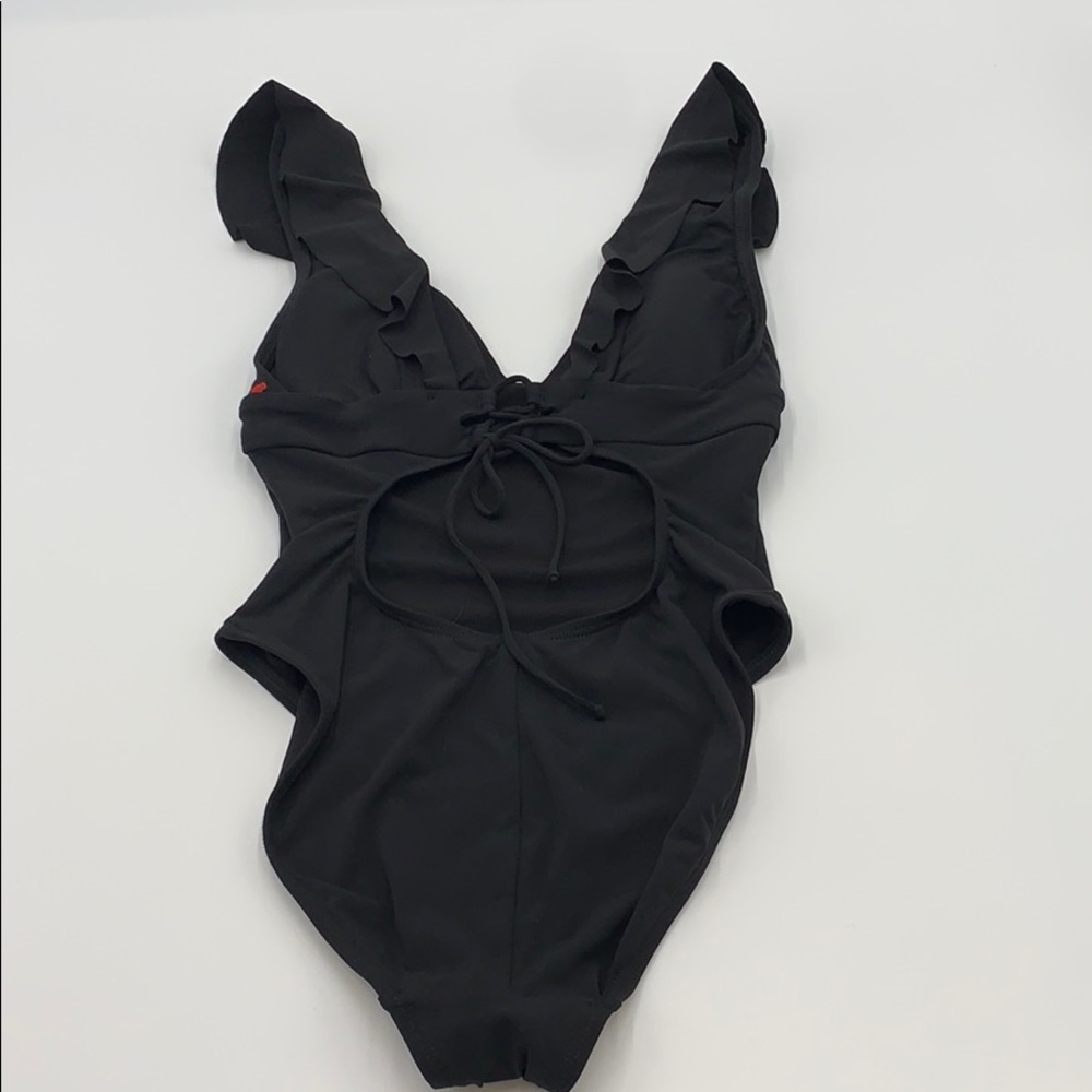 Robin Piccone Ruffled Sleeve One Piece - NWOT - Picture 4 of 9